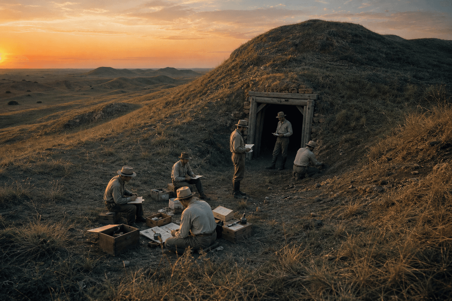 The Mound — Miskatonic Expedition archive dossier