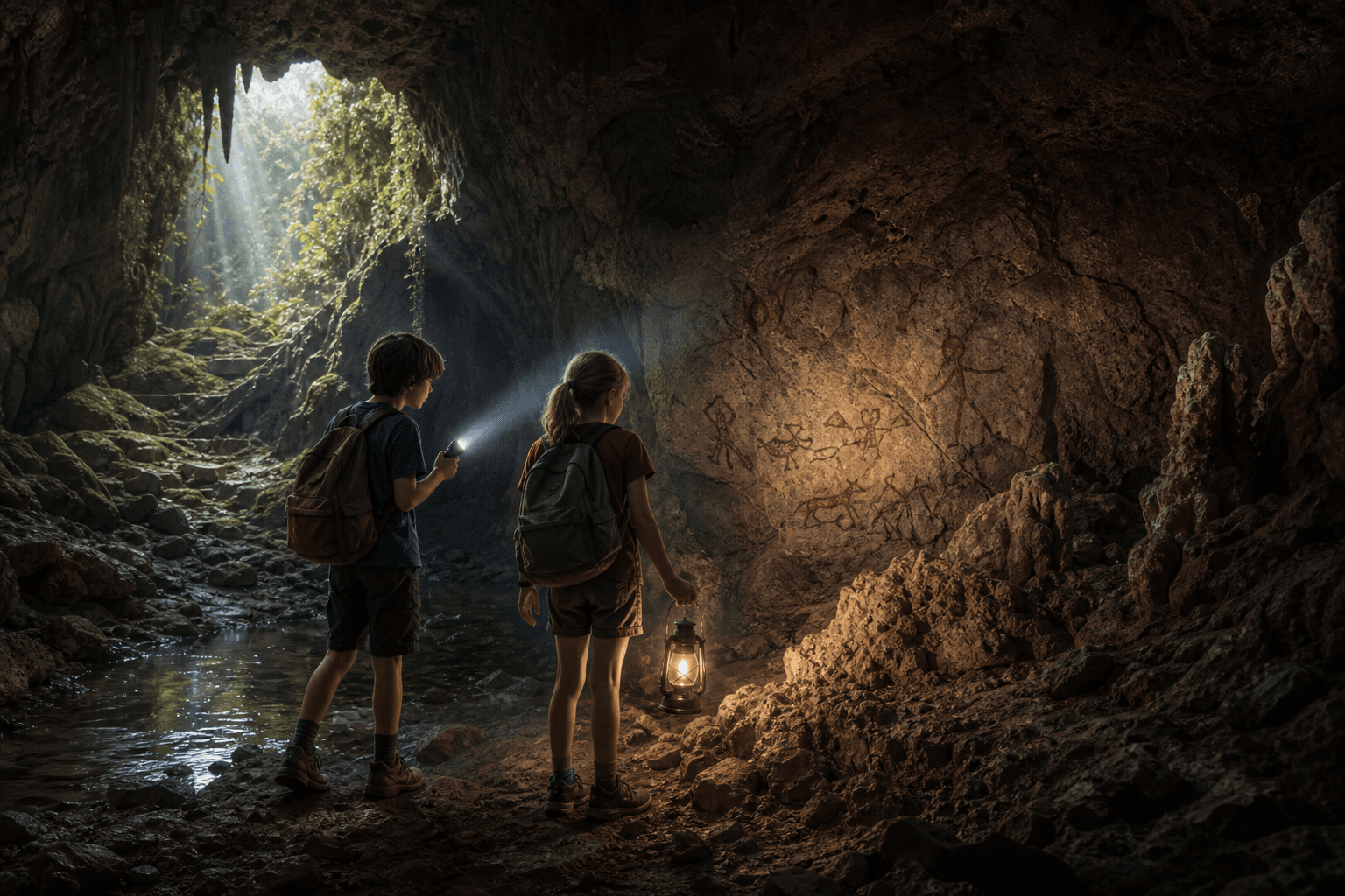 The Secret Cave or John Lees Adventure — Miskatonic Expedition archive dossier
